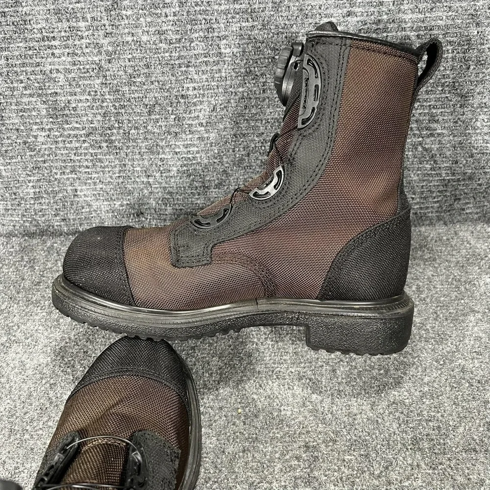 Red Wing Shoes‎ Boots Mens Size 6.5 Brown Nylon Waterproof Safety Toe Work 2491